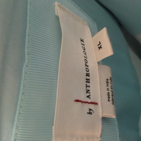 By Anthropologie Sleeveless Foldover Knee-Length Dress - Picture 4 of 9